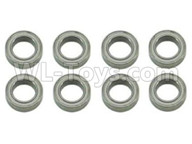 Subotech BG1521 Parts-Bearing,Ball bearing(8X12X3.5mm)-8pcs-WZC004
